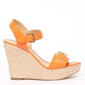 Brand New Michael Kors Roy Wedge Sandals Size 7.5M without original box.